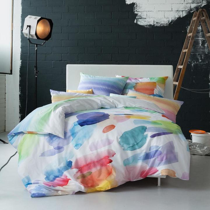 Produktbild Estella Mako-Satin Wendebettwäsche Splash multicolor (Bettwäsche Set, 200 x 220 cm)