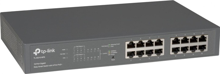 Actual product image TP-Link Tl-Sg1016pe (16 Ports)