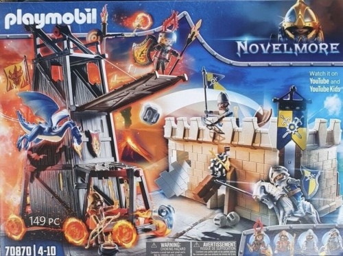 Actual product image Playmobil Siege Tower Novelmore (70870, Playmobil Novelmore)