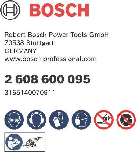 Actual product image Bosch Professional Zubehör PRO Stainless Steel cutting disc, 180 x 2 x 22.23 mm