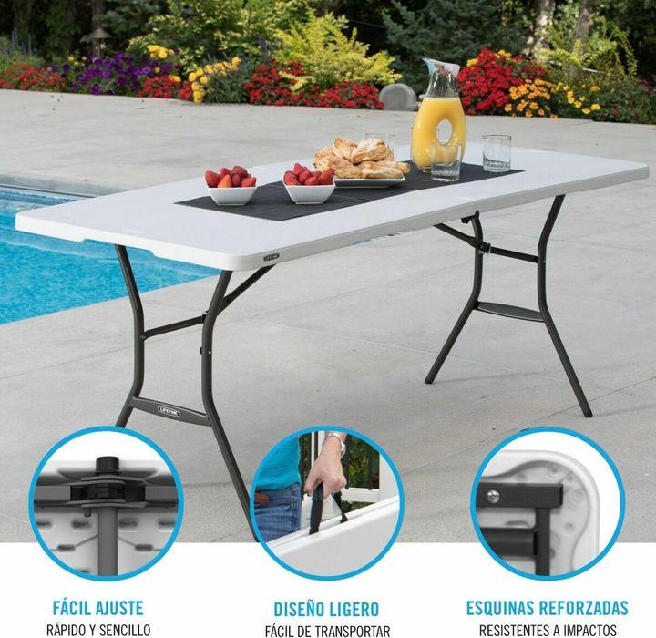 Produktbild Lifetime Allzweck Falt-Tisch 182cm