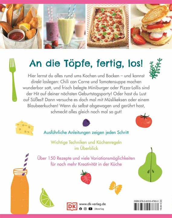 Actual product image Die Kochschule für Kids (German, DK Verlag - Kids, 2023)