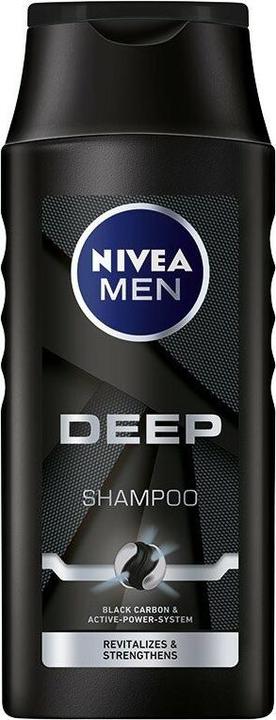 Actual product image NIVEA Men Deep Revitalizing Hair Shampoo 400Ml (400 ml, Liquid shampoo)
