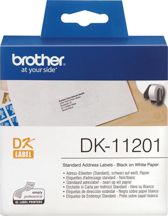 Actual product image Brother Dk-11201 (29 mm)