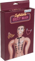 Actual product image Ootb Inflatable rubber doll, sexy man, approx. 155 cm