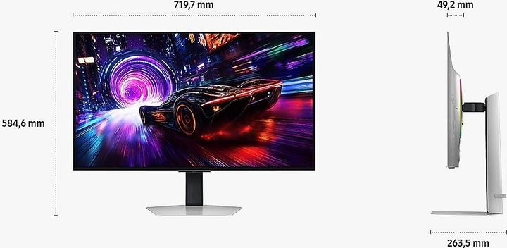 Produktbild Samsung G81SF 32 Zoll Odyssey OLED G8 Gaming Monitor (3840 x 2160 Pixel, 32")