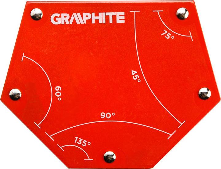 Actual product image Graphite Welding Magnet Square 111x136x24mm 34.0kg (56H905)