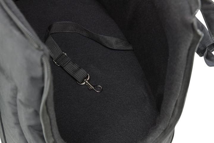 Produktbild Trixie Riva carrier, 26 × 30 × 45 cm, black (Hund, Waschbar)