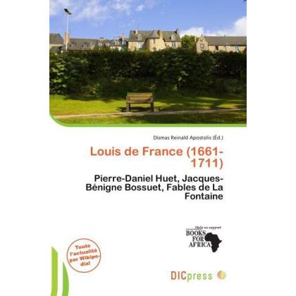 Louis de France (1661-1711), Fachbücher von Dismas Reinald Apostolis
