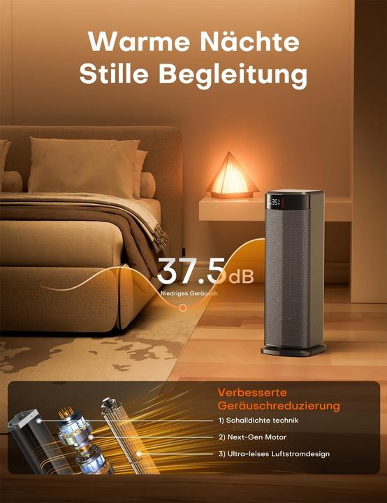Actual product image Qexreed Electric Heating (2000 W)