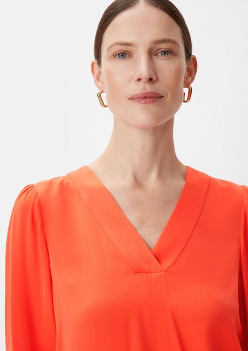 Actual product image Comma Bluse Satinbluse aus Viskosemix (38)
