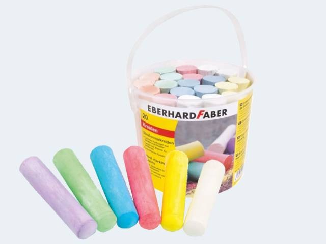 Produktbild EberhardFaber Strassenkreide (Multicolor, 20 x)