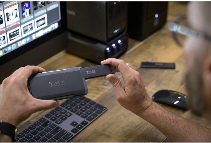 Actual product image SanDisk Professional PRO-BLADE TRANSPORT Case (M.2)