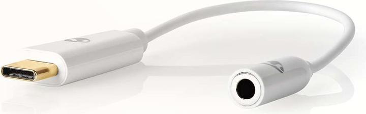 Nedis USB-C Stecker -> Klinkenbuchse 3.5mm Länge=15cm, weiss, Blister (3.5mm Klinke, USB-C)