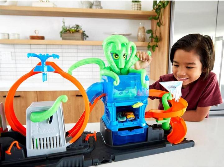 Produktbild Hot Wheels City Color Reveal Ultimative Auto-Waschanlage