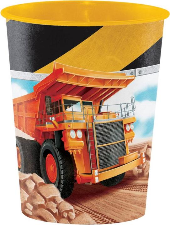 Produktbild Creative Party PartyBecher Big Dig Construction Kunststoff