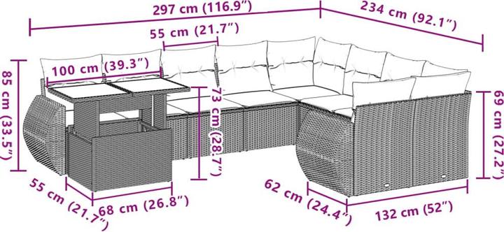 Produktbild vidaXL Korbin