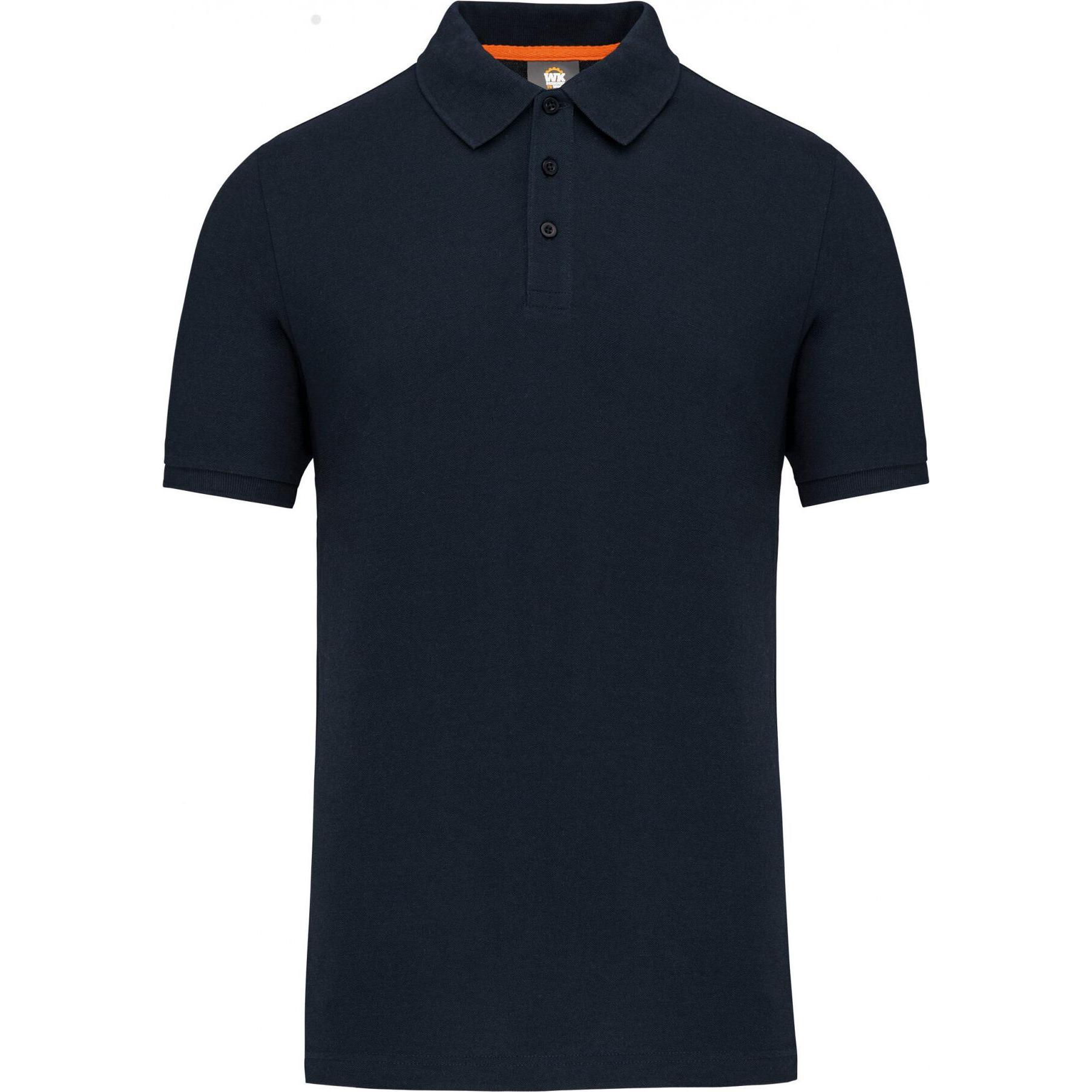 Kariban, Herren, Shirt, Ökologisch verantwortliches Polo-Shirt, Blau, (S)