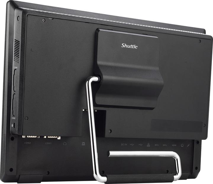 Actual product image Shuttle Barebone XPC AIO P52U Intel Celeron 5205U 39.62cm 15.6inch 2xSODIMM DDR4 1xM.2 1xSATA 1xHDMI (Intel Celeron 5205U)