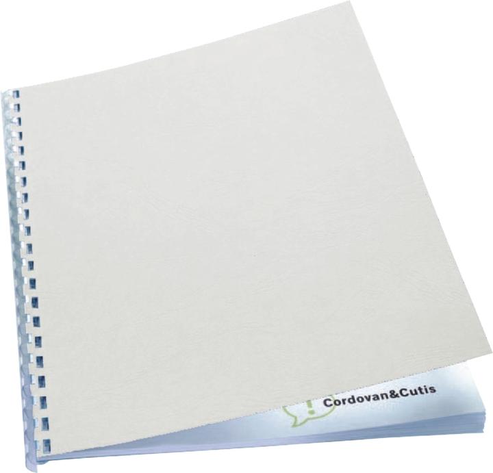 Actual product image GBC Cover LeatherGrain