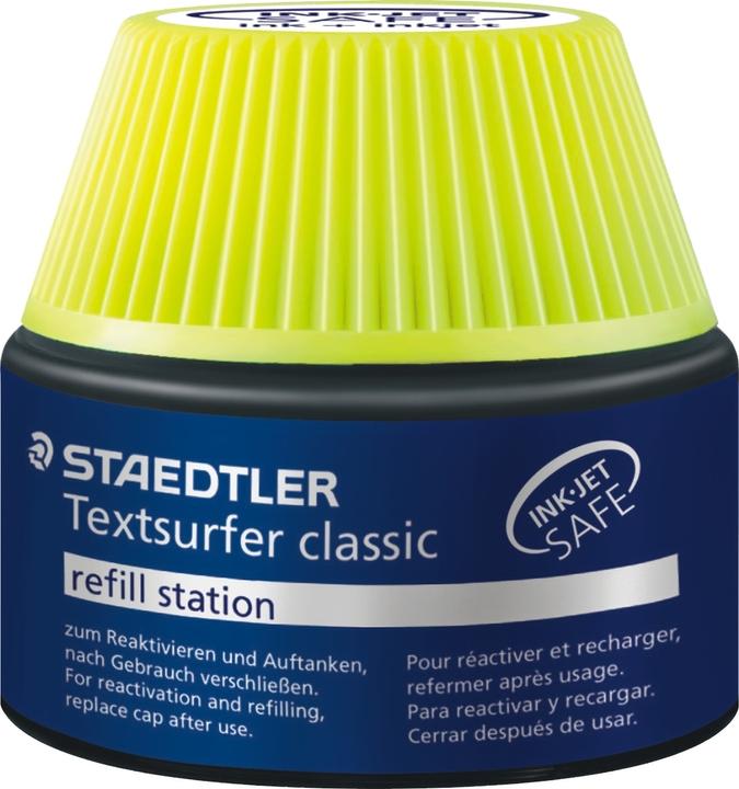 Actual product image Staedtler Textsurfer classic 488 64 refill station for highlighter 364, single product, yellow (1 x)