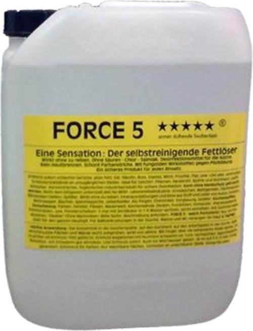 Actual product image Force 5 Selbstreinigender Entfetter 10L