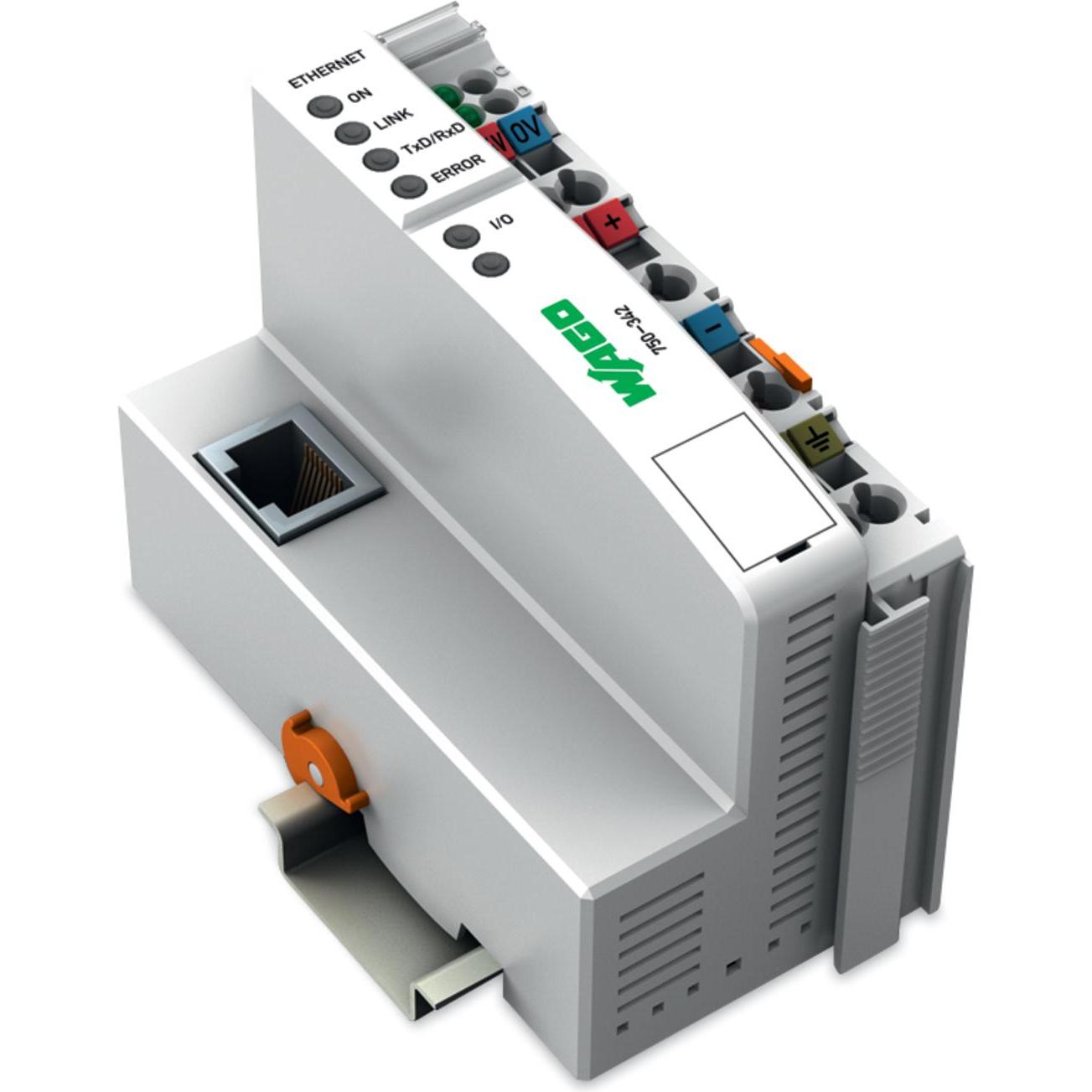 Wago Accoppiatore ETHERNET TCPIP OPEN MODBUS 10MB, Domotica