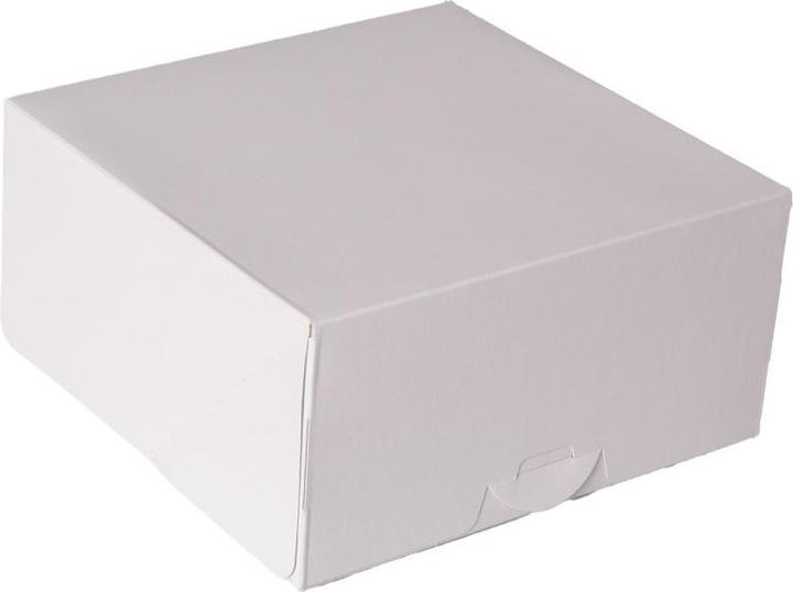 Image du produit Boîte pour tourte blanche, L16 x L16 x H8 cm