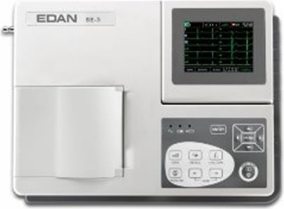 Image du produit Edan ECG de repos SE-3 - Ecran monochrome, Avec détection de pacemaker