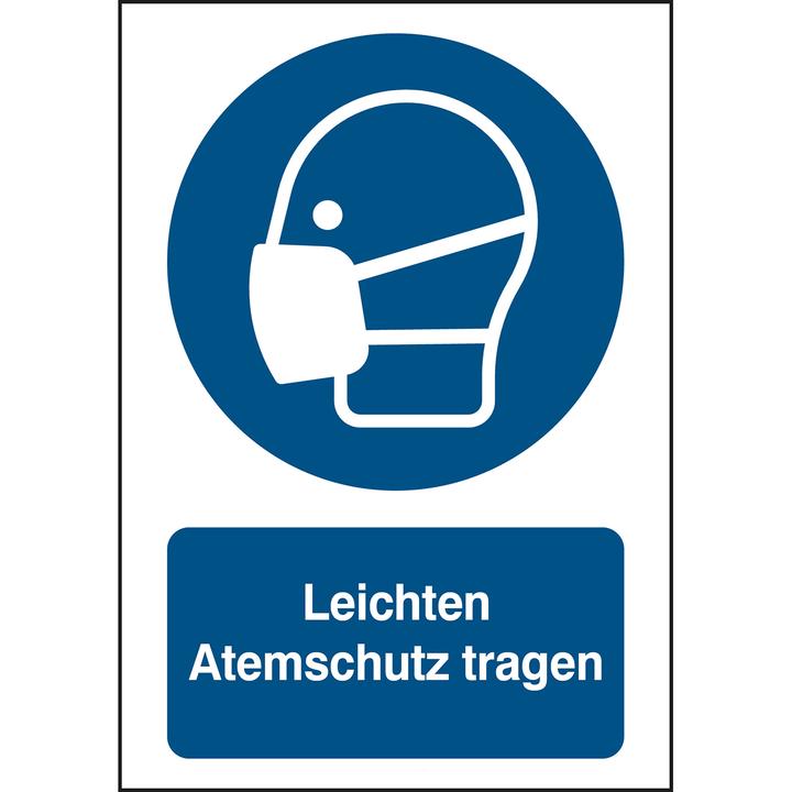 Image du produit Brady Étiquette de sécurité ISO - Utiliser le masque