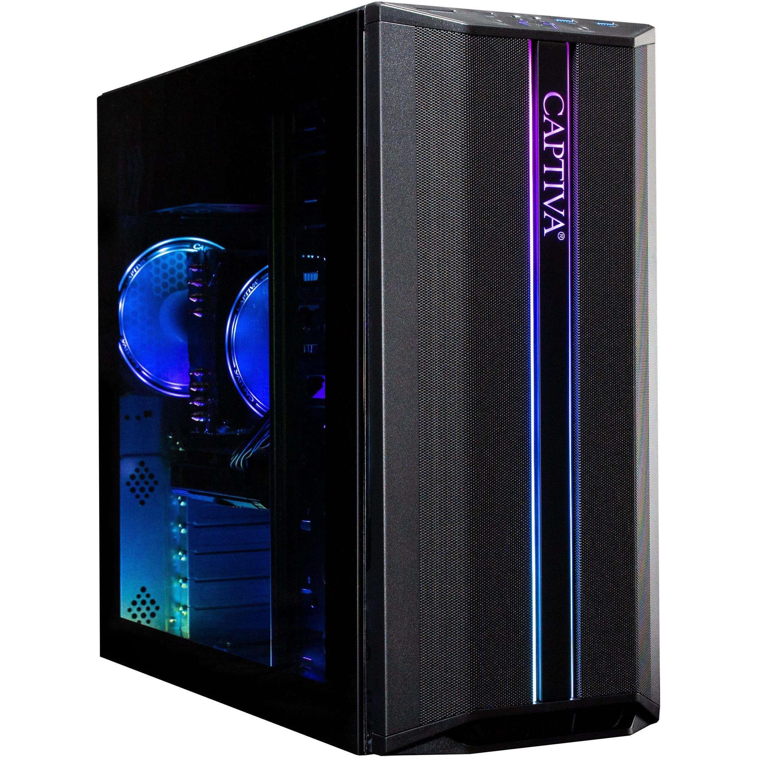 Captiva Advanced Gaming I74-774 Core i5 RTX 4060 Ti (Intel Core i5 12400F, 16 GB, 1000 GB, GeForce RTX 4060 Ti), PC, Sch...
