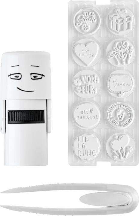 Image du produit Colop Tampon Little NIO Set texte allemand, 10 pièces
