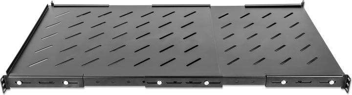 Actual product image Intellinet 48,3cm shelf depth adjustable 19 inch 550-1100mm 1 U load capacity up to 45kg