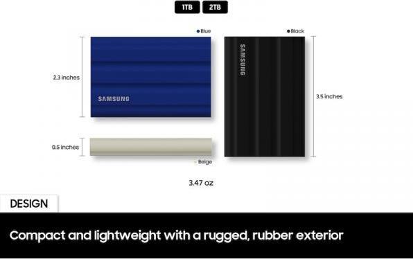 Produktbild Samsung T7 Shield (1 TB)