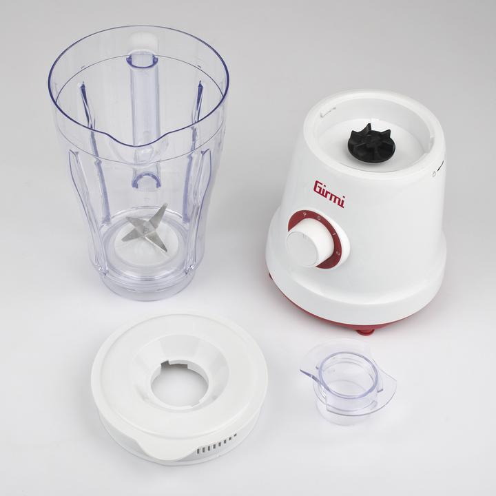 Actual product image Girmi FR46 1.5 L Table blender 500 W Transparent, White (500 W)