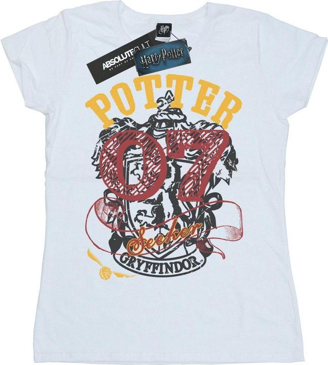 Actual product image Womens/Ladies Gryffindor Seeker Cotton T-Shirt (XXL)