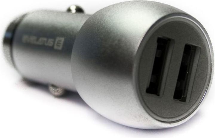 Image du produit Evelatus Chargeur de voiture ECC01 2USB port 3.1A avec outil d'évasion en acier inoxydable