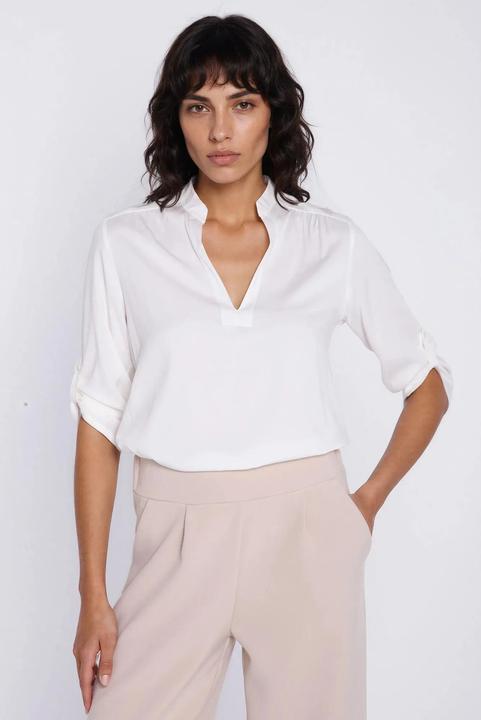 Immagine prodotto Nife Blusa a maniche arrotolate donna (36)