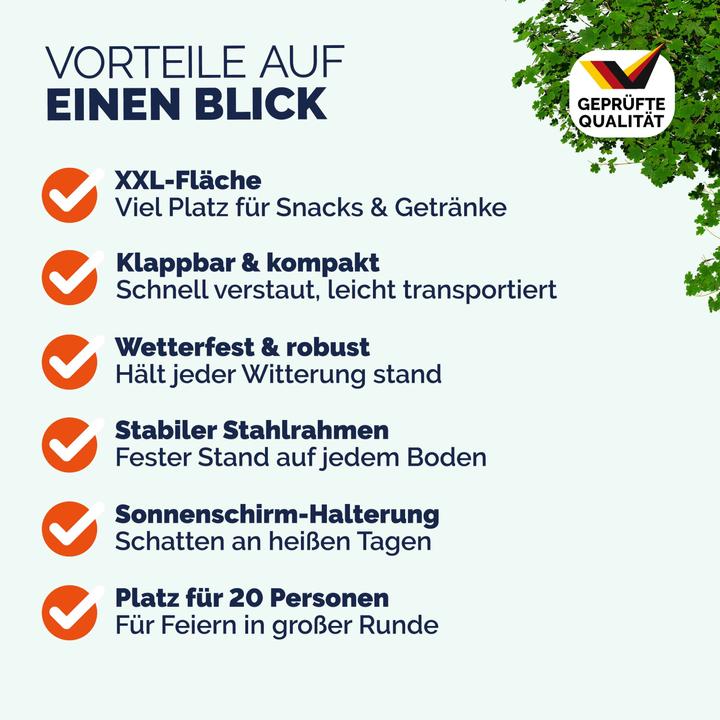 Image du produit Casaria Quattro (243 cm)