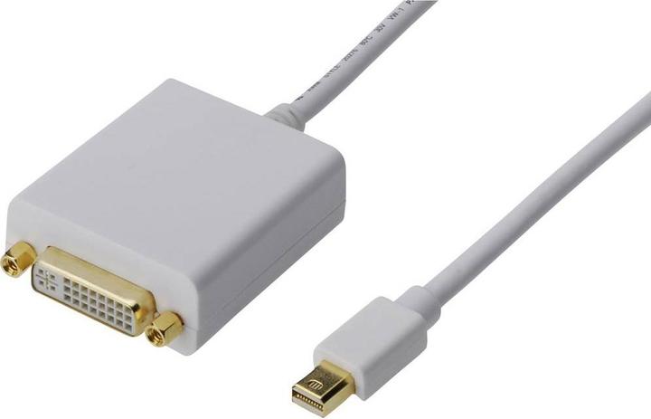 Produktbild Digitus DP Adapterk.,miniDP/DVI 0.15m (DVI, 20 cm)
