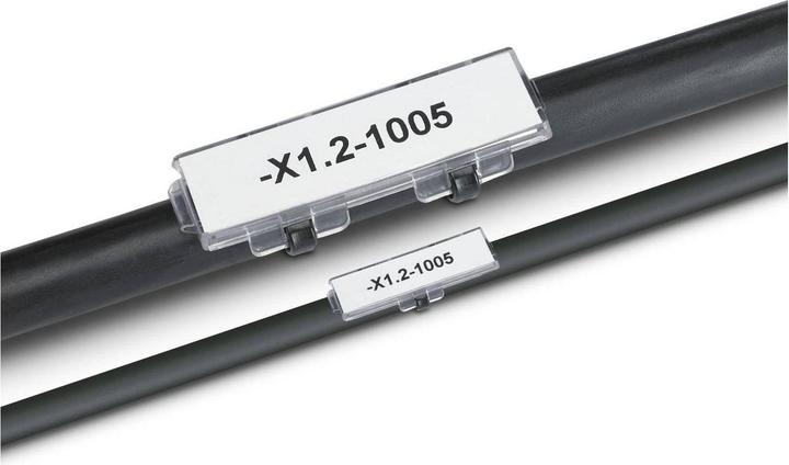 Produktbild Phoenix Contact 1014107 KMK UV (29X8) Kennzeichnungsträger Montage-Art: Kabelbinder Transparent 100 St. (29 mm, 100 Stk.)