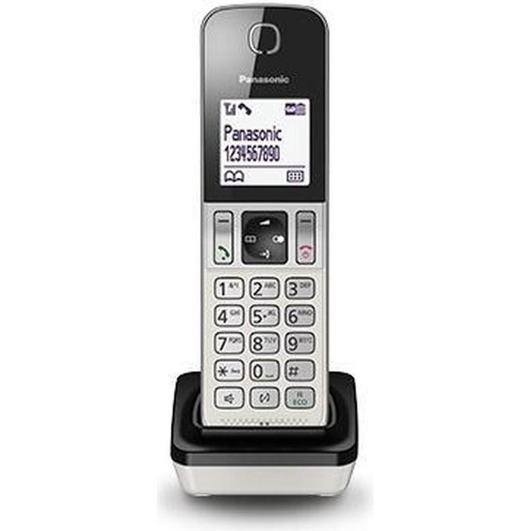 Panasonic KX-TGDA30EXG, Telefon, Schwarz, Silber