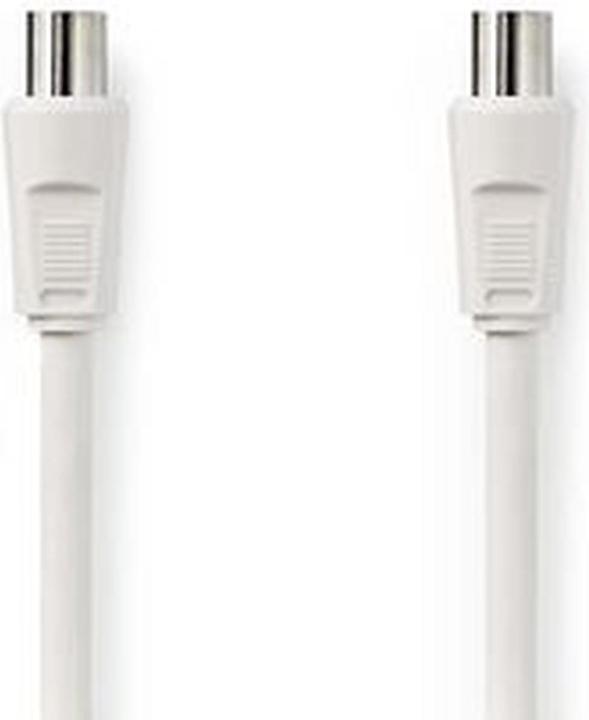 Produktbild Nedis Coax Cable IEC (Coax) Male IEC (Coax) Male Nickel Plated 90 dB 75 Ohm Double Shielded 10.0 m R (90 dB, Antennenkabel)