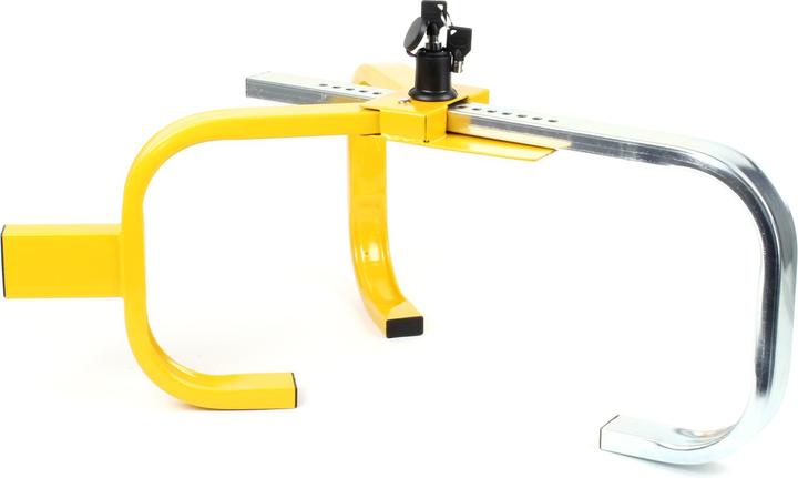 Immagine prodotto Wiltec Artiglio per ruote 500x100x300mm Ruote 13-15" Artiglio di parcheggio immobilizzatore acciaio