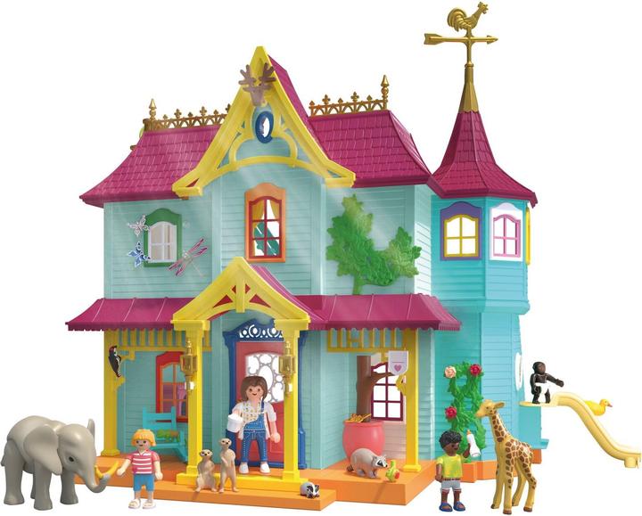 Produktbild Playmobil Kunterbunte Tiervilla (71852)