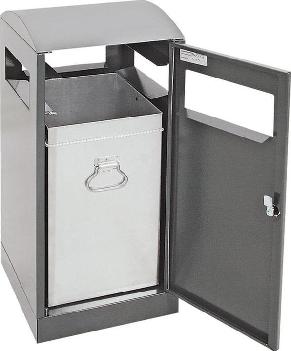 Image du produit Collecteur de déchets pour l'extérieur, capacité 40 l, anthracite. (40 l)