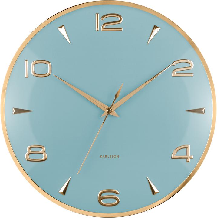 Produktbild Karlsson Wanduhr Sienna Glow Misty Blue (40.60 cm)