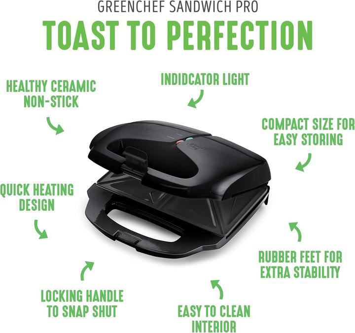 Produktbild Greenchef Sandwichmaker