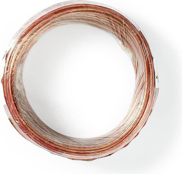 Productafbeelding Nedis Luidsprekerkabel 2X 0,75 mm² CCA 15,0 m Rond PVC Omwikkeld Unisex (15 m, 0.75 mm²)