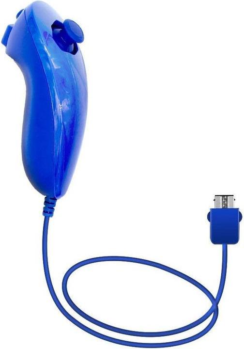 Produktbild Hermex Nunchuck Controller für Nintendo Wii / U DUNKELBLAU